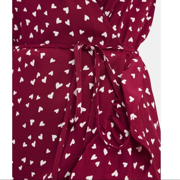 Rails Koreen Hearts Wrap Dress. PRICE FIRM. - Picture 11 of 14